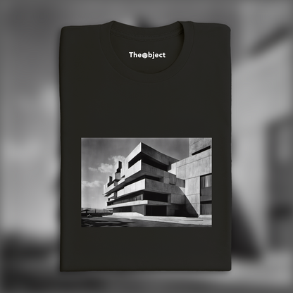 T-Shirt - Abstract photography, nature and geometric patterns , Brutalist architecture, city - 3228425031