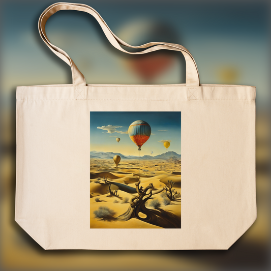 Tote bag - Dadaist surrealism, Desert - 2281311773