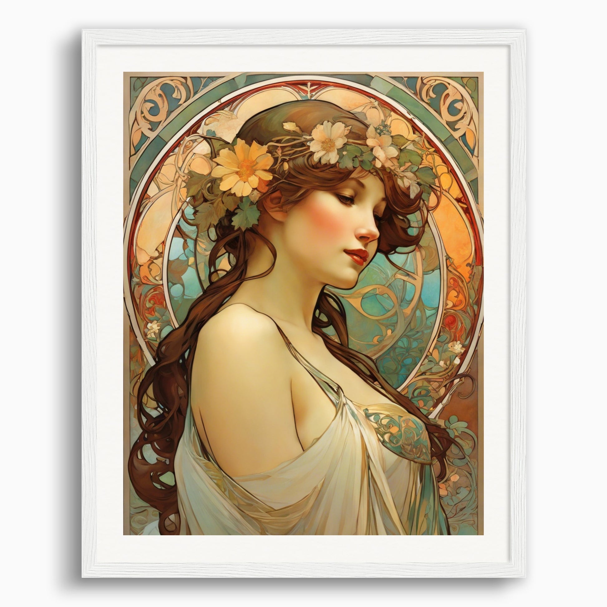 Poster: Alfons Mucha, Vin