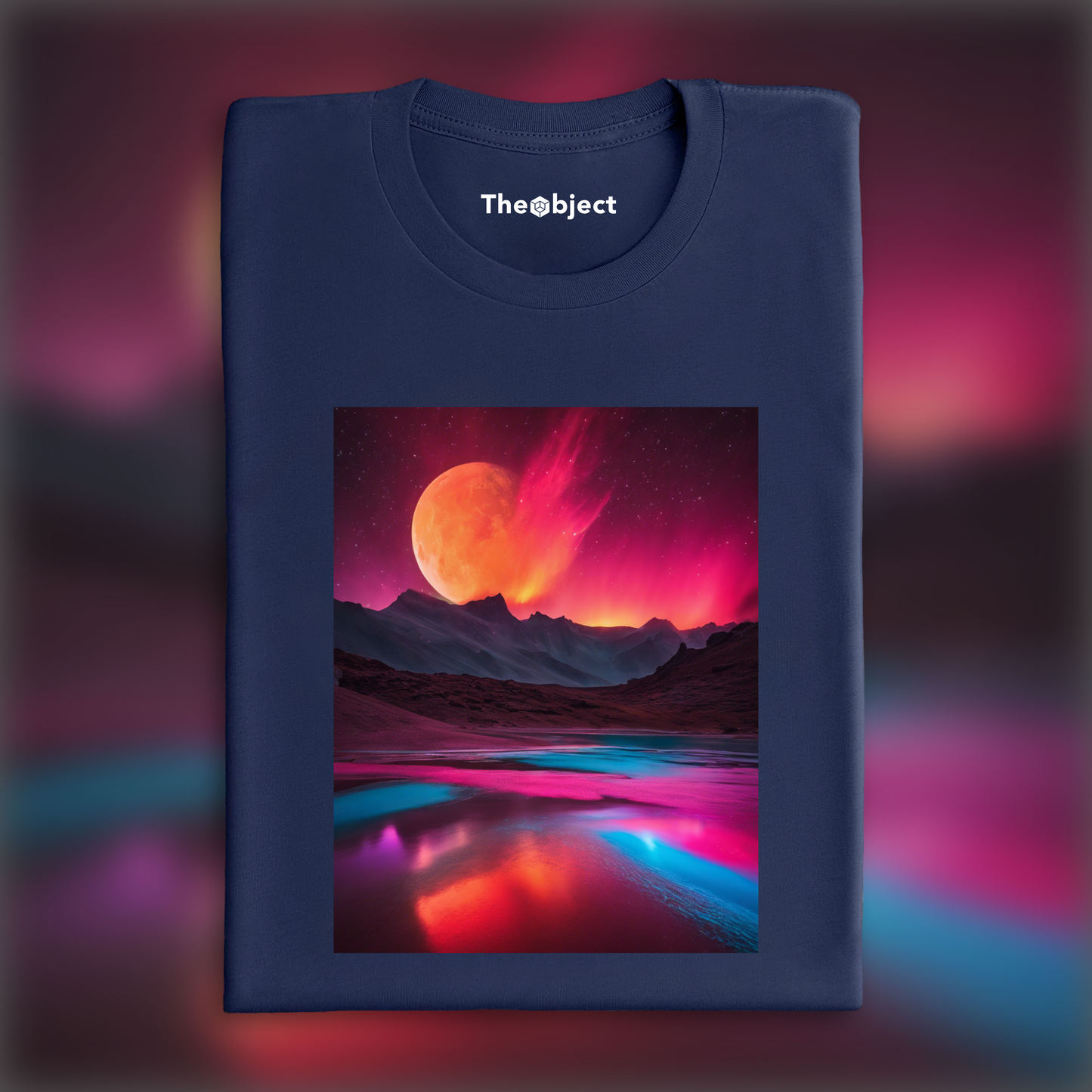 T-Shirt - Photolab luminescent neon, Astronomy - 3958866581