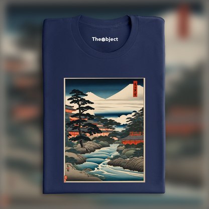 T-Shirt - Ukiyo-e, River - 4237063478