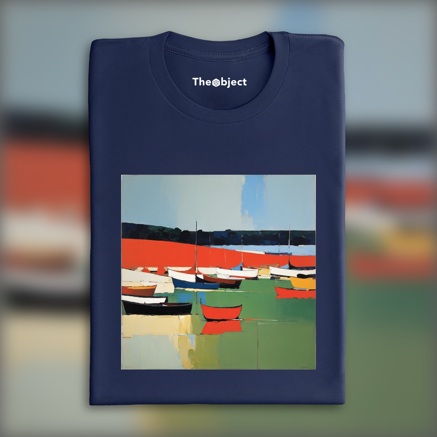 T-Shirt - Nicolas de Stael, Lake - 3778662716