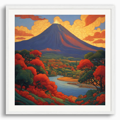 Poster: Paul Ranson, Volcan