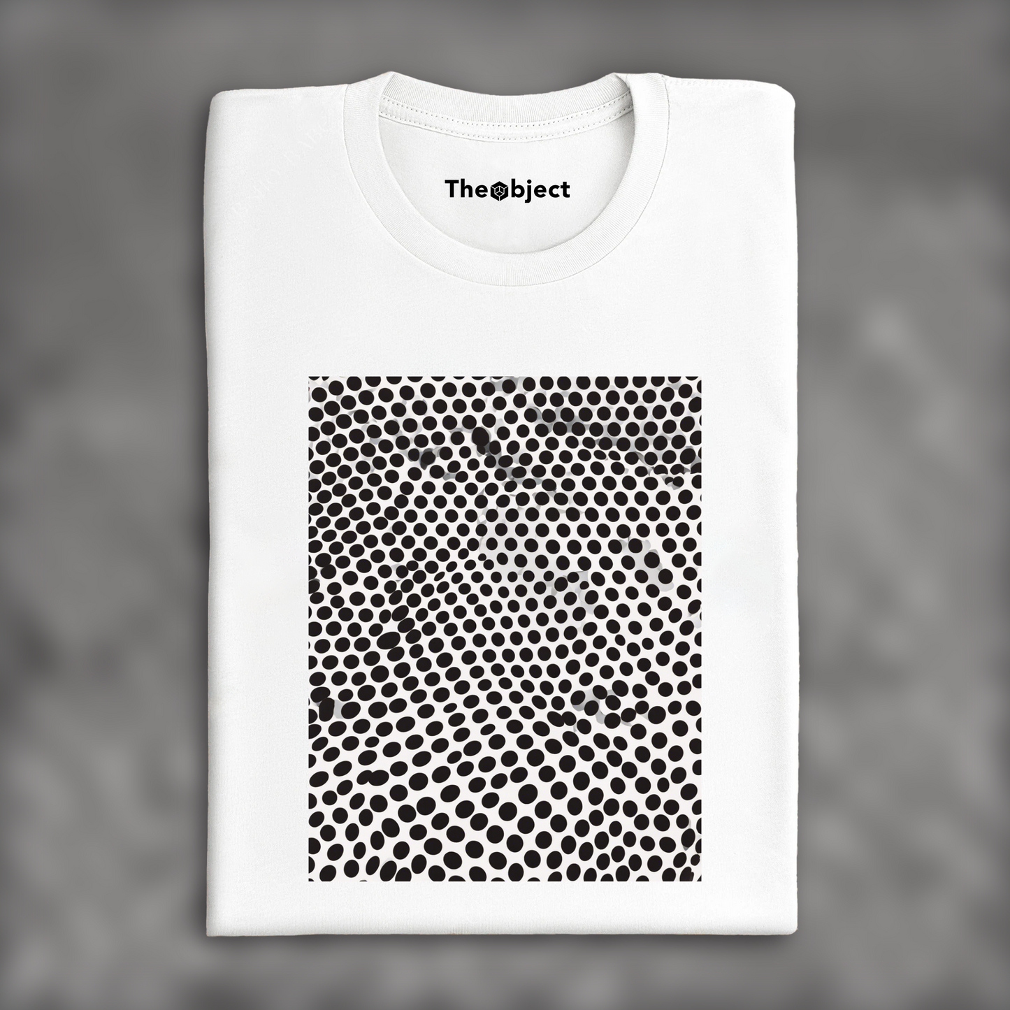 T-Shirt - Halftone Dot Art, Cube - 1623860170