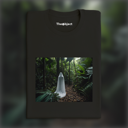 T-Shirt - Realistic photography, Ghost in The Seychelles in jungle - 3170789856