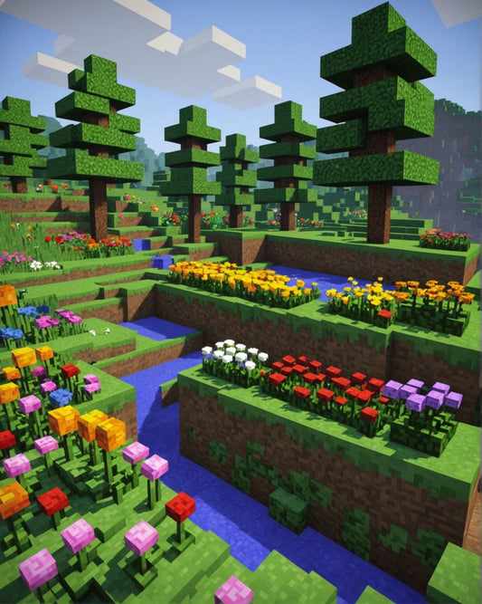 Image - Minecraft, Flower - 3975373579