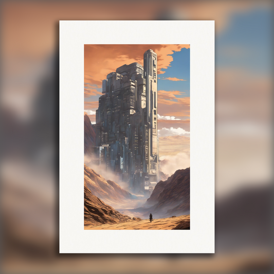 Poster - Ghost in the shell atmosphere, Desert - 3958011713