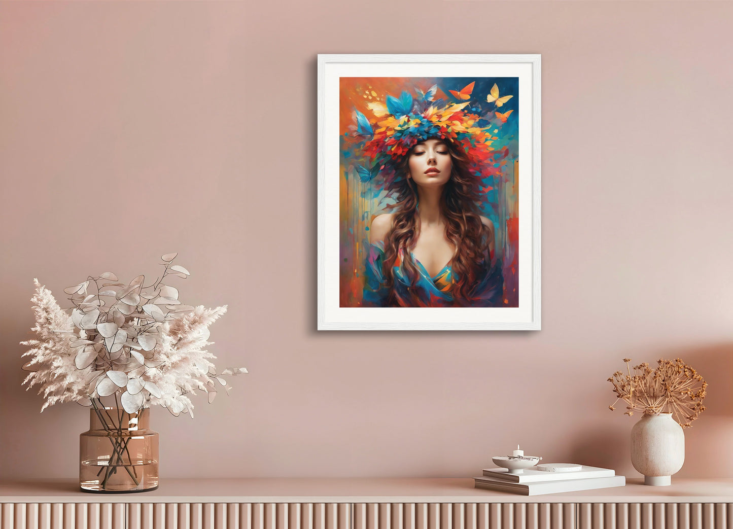 Poster with wood frame: , 