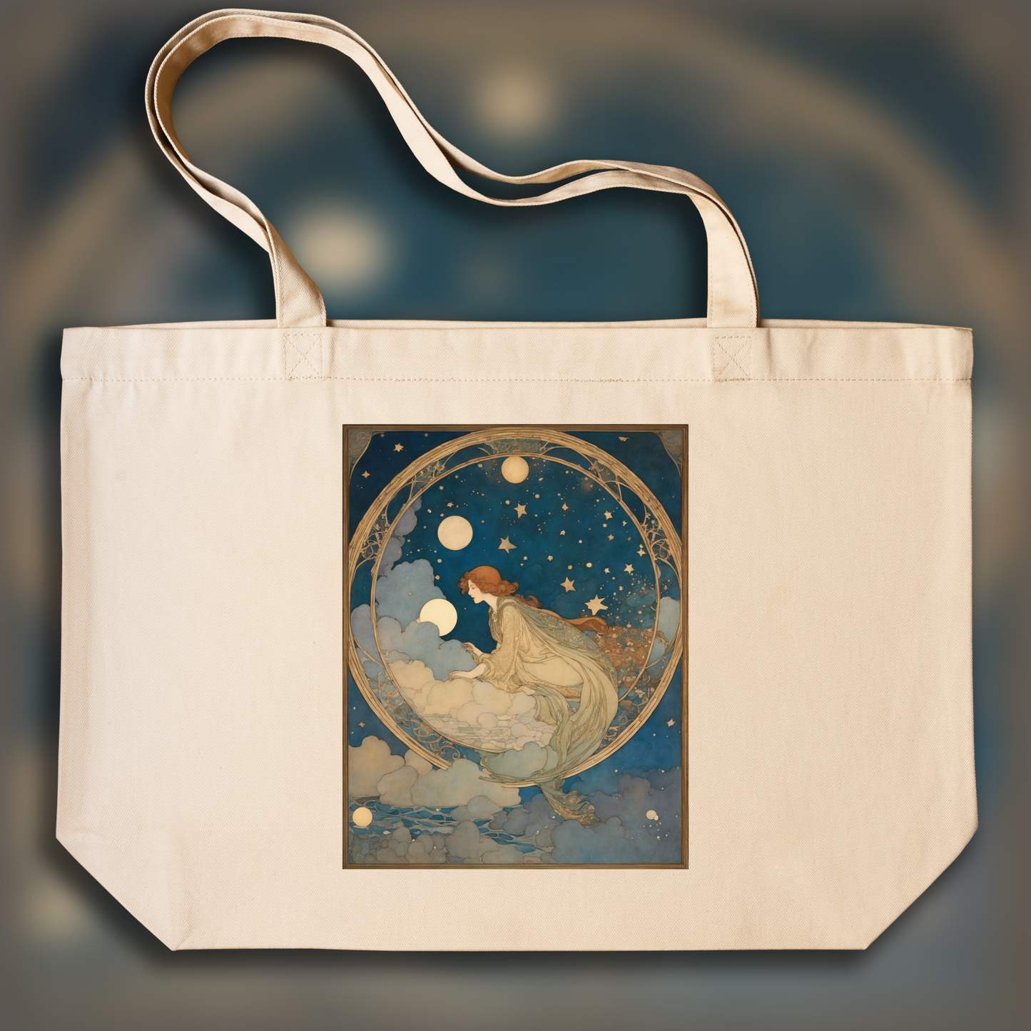 Tote bag - Illustration enchanteresse aux détails fantastiques, Astrologie - 274044932