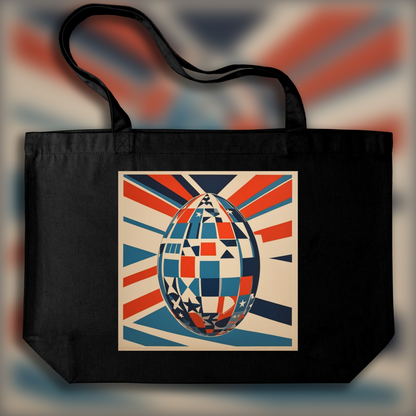 Tote bag - Poster américain des années 60, Oeuf - 54755816