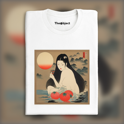 T-Shirt - Manga with analytical realism, Egg  - 4097256319