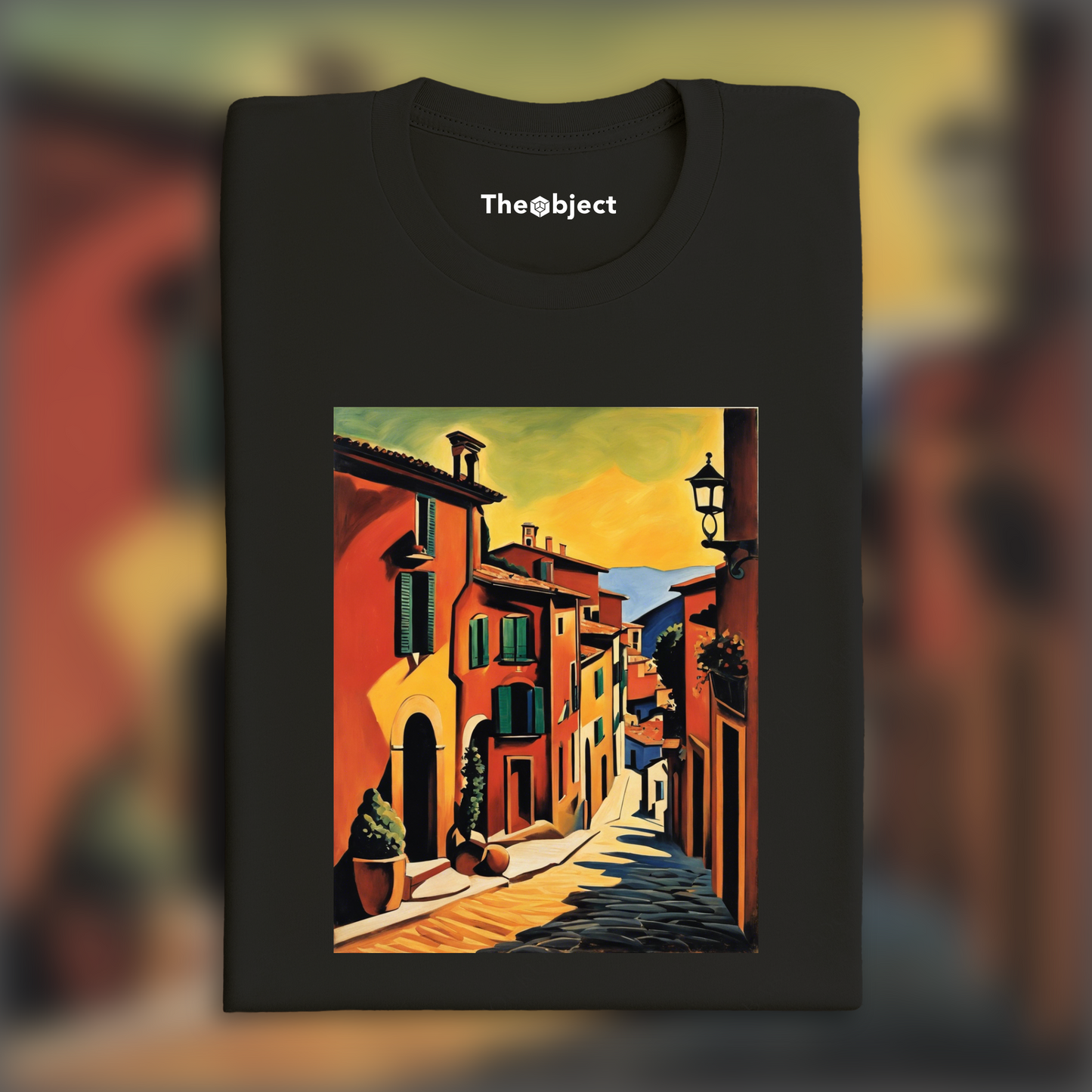 T-Shirt - Paysages alliant couleurs fauves et formes audacieuses, Italie - 148768197