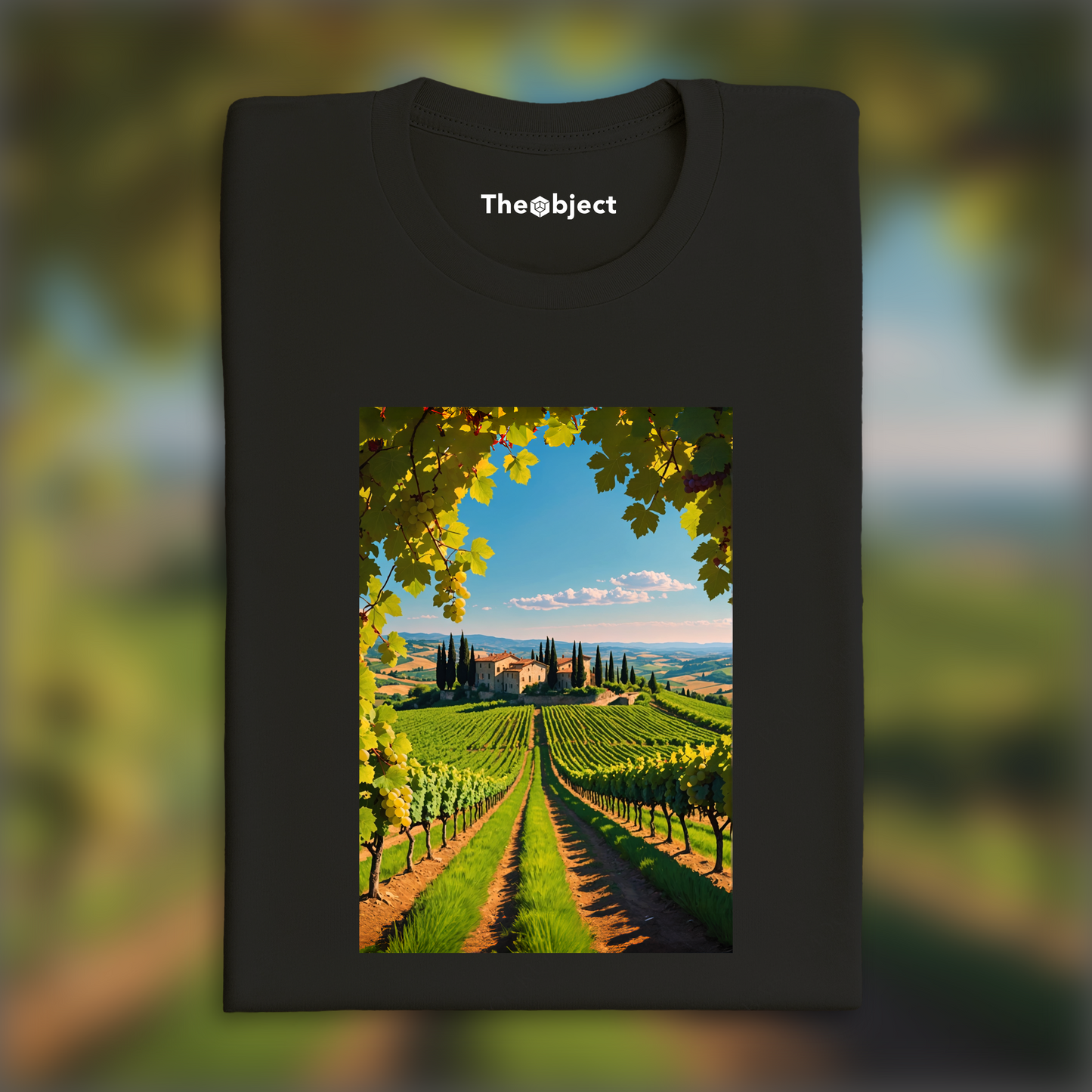 T-Shirt - Vignoble en Toscane