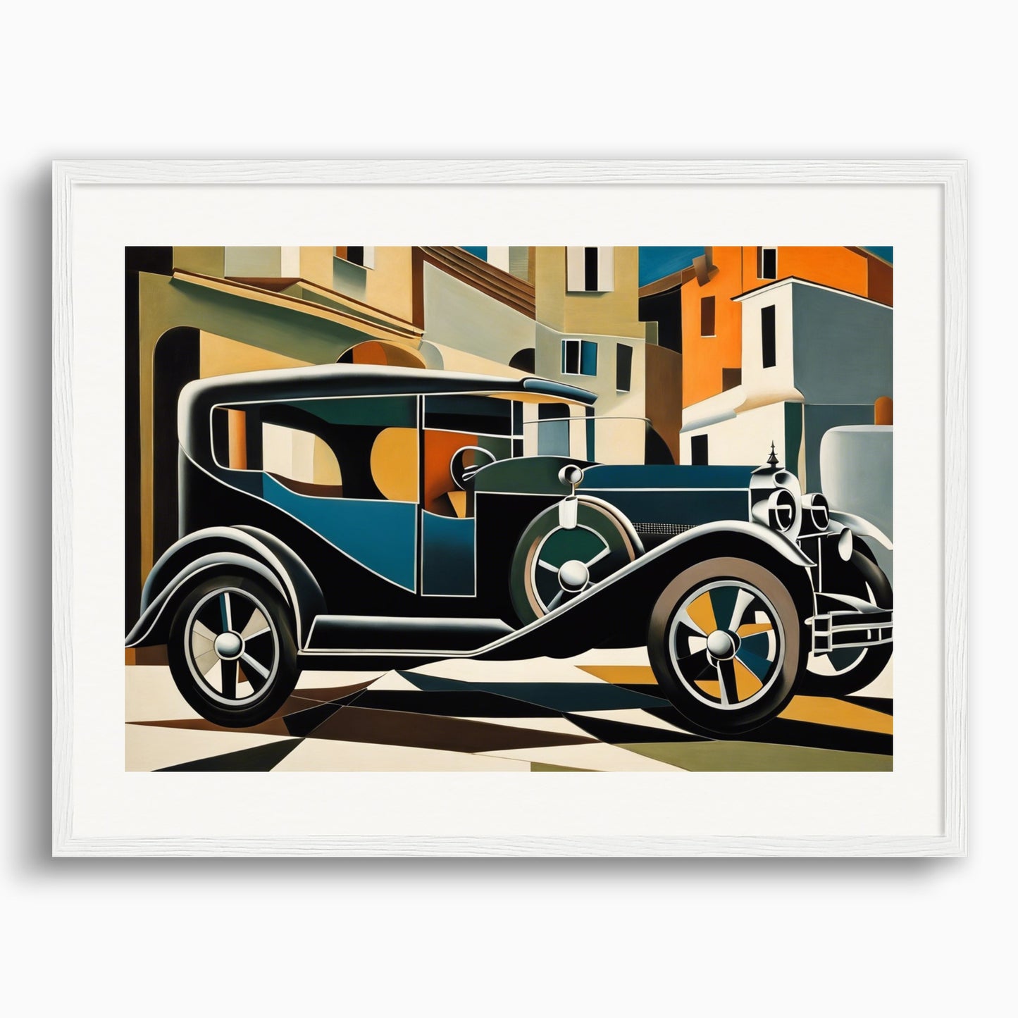 Poster: Juan Gris, Voiture