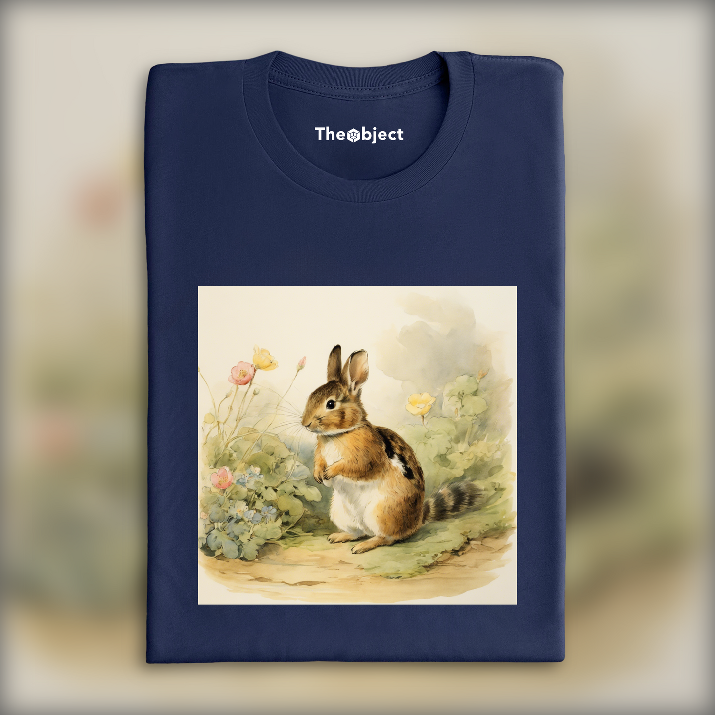 T-Shirt - Charming tales, delicate British watercolors, Egg  - 3218260942