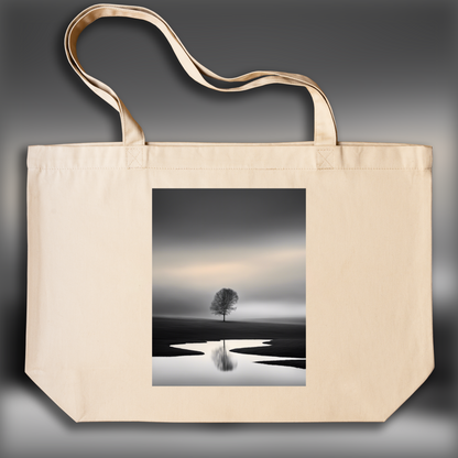 Tote bag - LONELINESS" REVERBERATION , Landscape - 1700351576