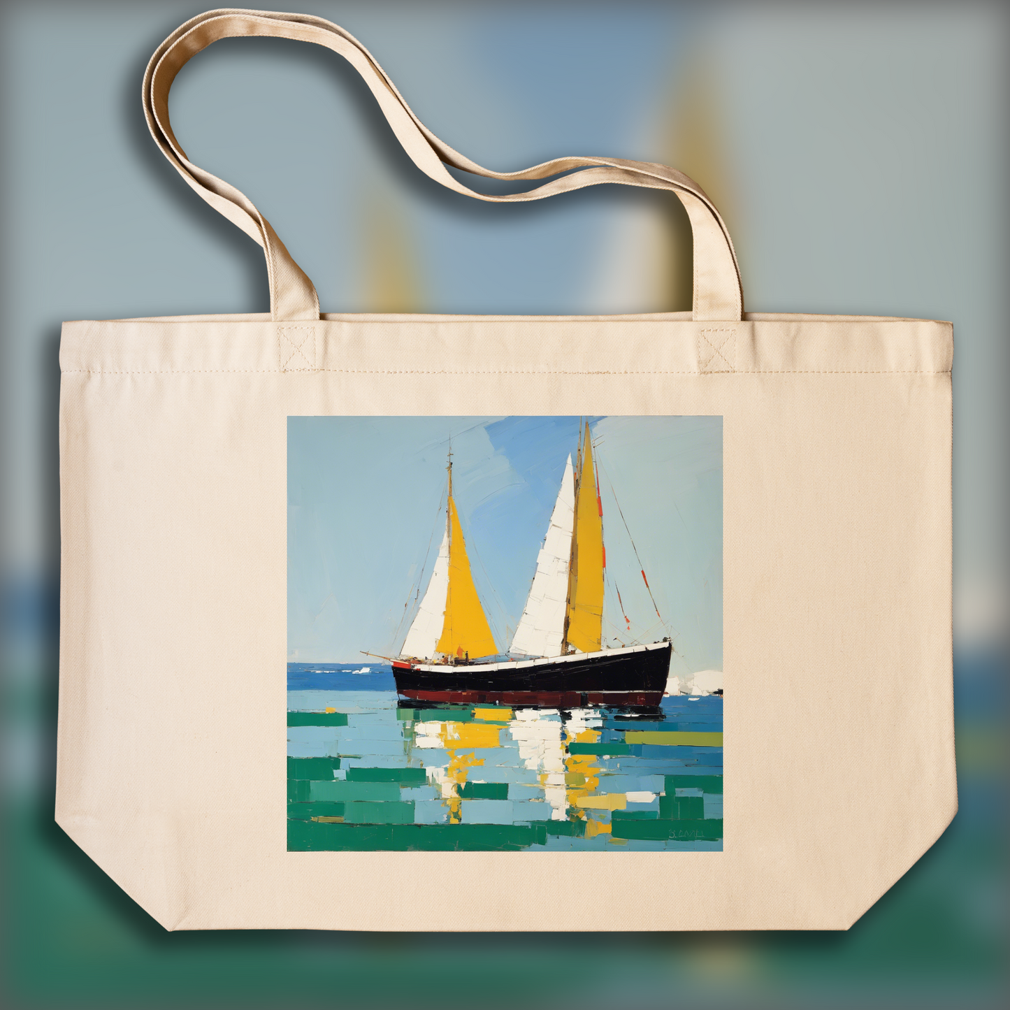 Tote bag - Nicolas de Stael, The sea - 1673590397