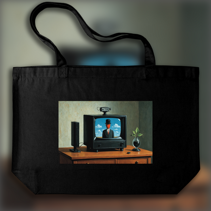 Tote bag - Belgian surrealism, Video game console - 762259642