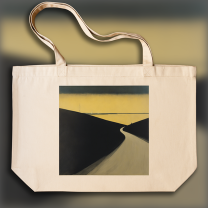 Tote bag - Belgian symbolism with haunting solitude, France - 582858371