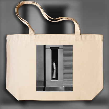 Tote bag - Abstract urban explorations, black and white, New York city - 3692519948