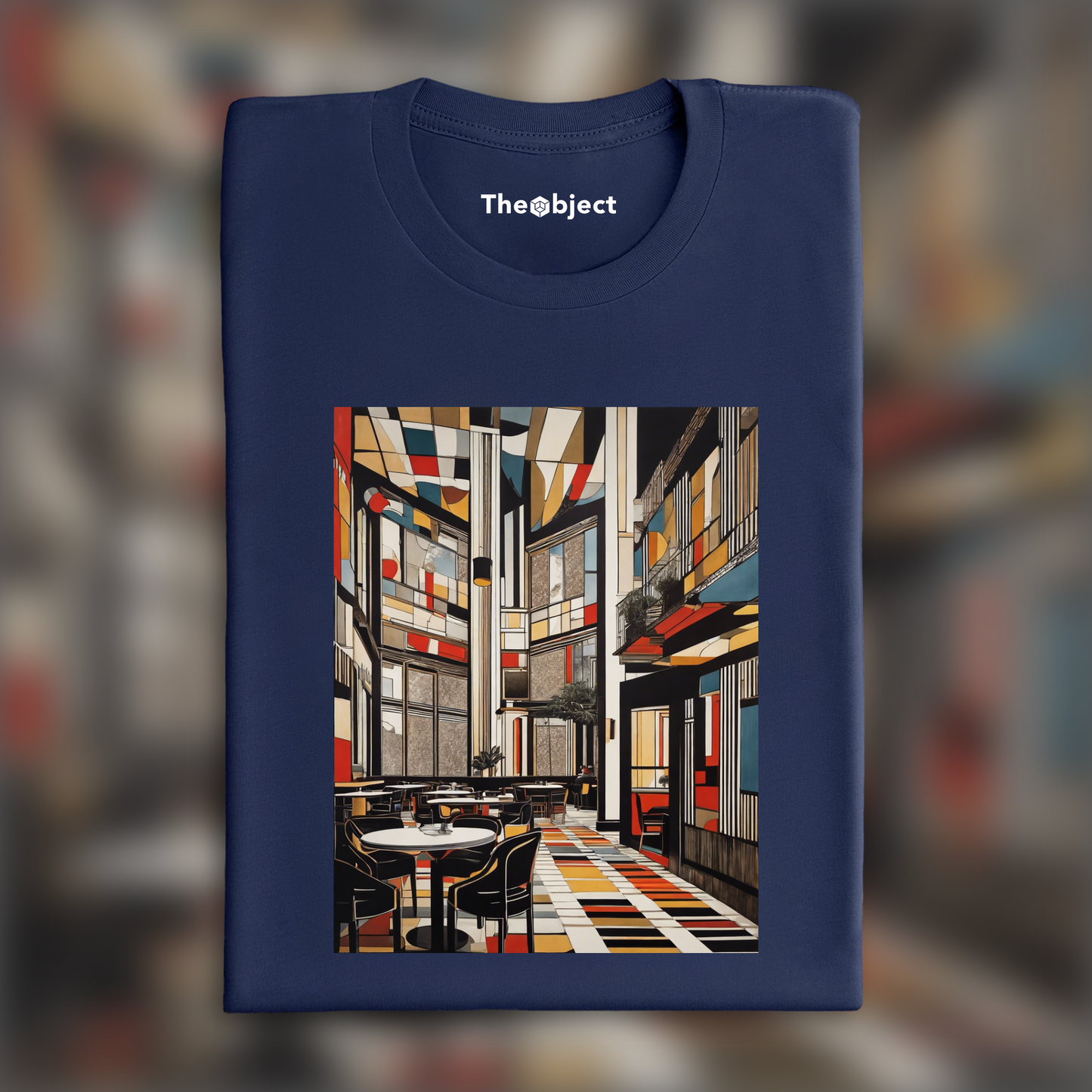 T-Shirt - Art Bauhaus, Coffee - 1422105964