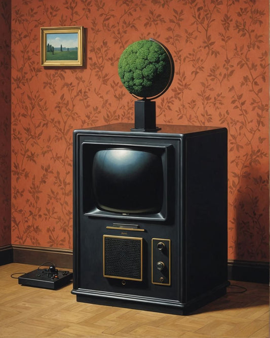 Image - Belgian surrealism, Video game console - 2010909253