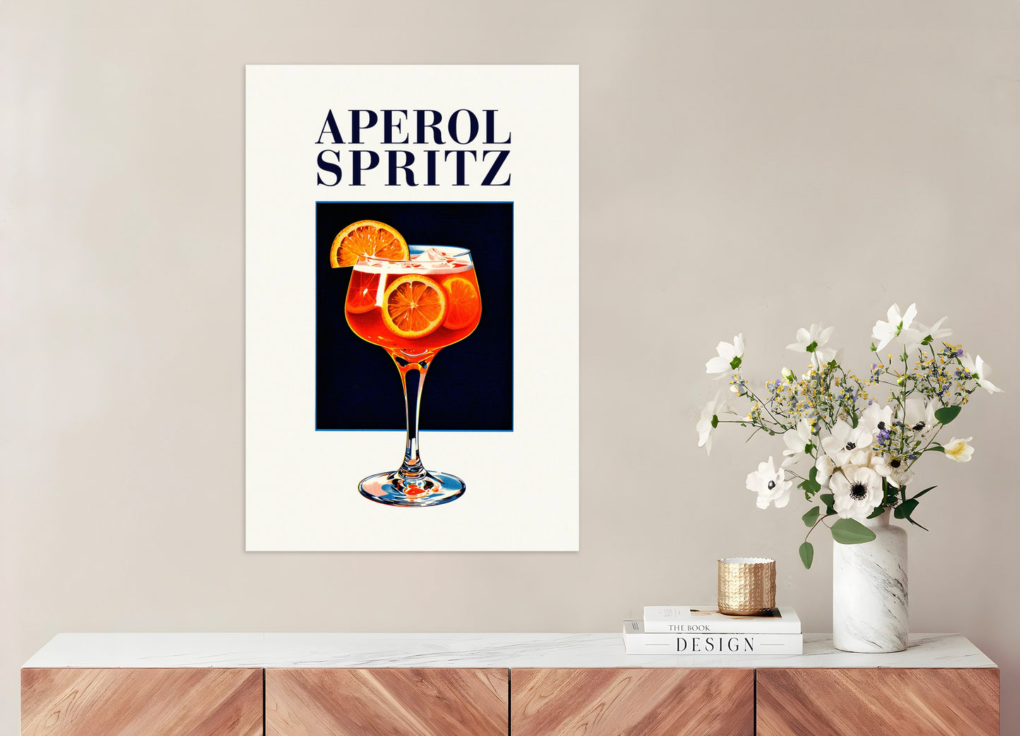 Poster: Aperol Spritz, vintage art print, none