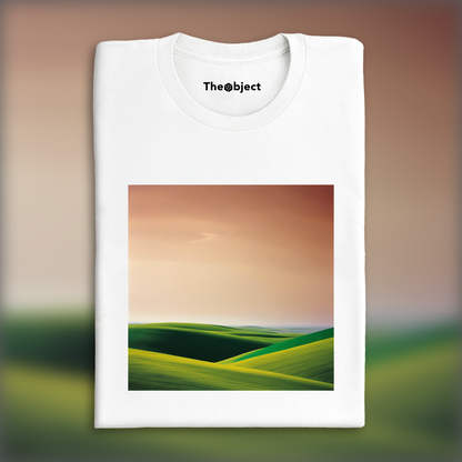 T-Shirt - Abstractions, compositions géométriques dans les paysages, Plume - 937640269