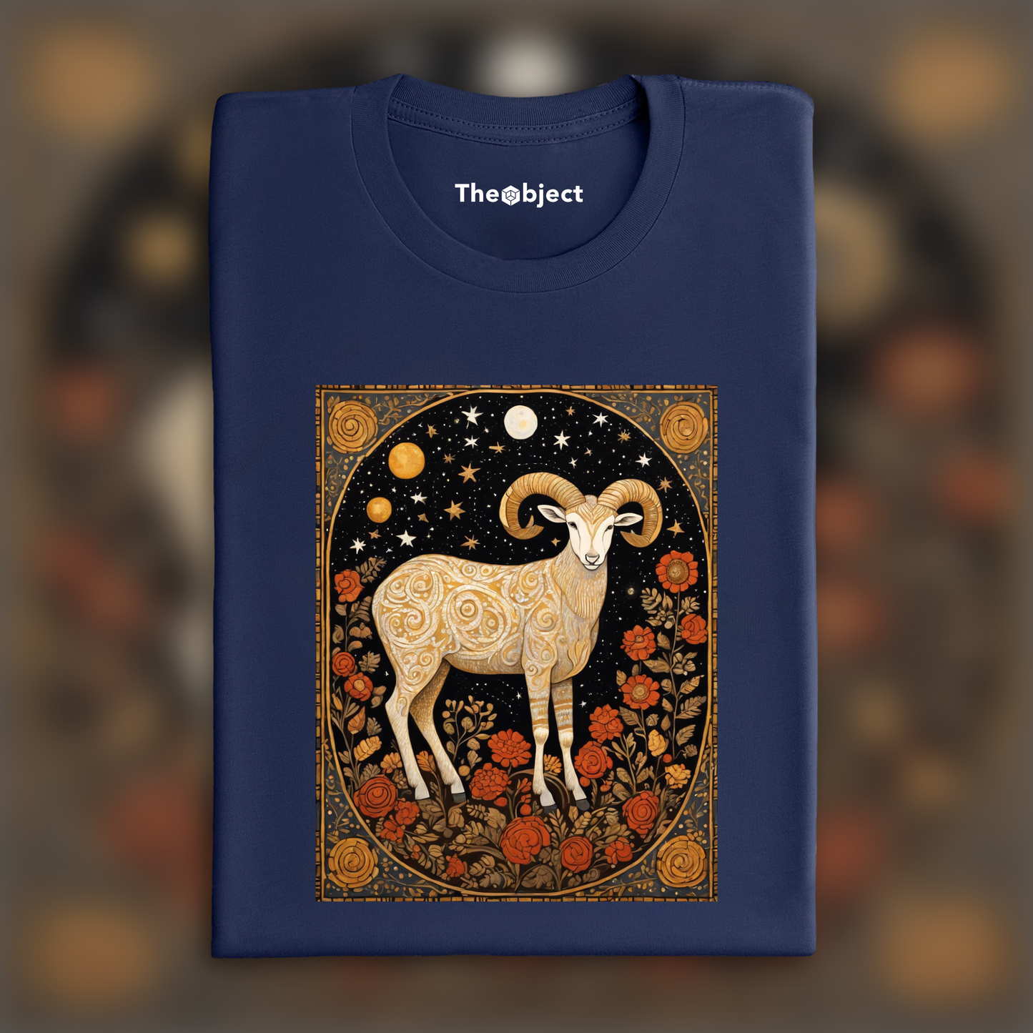 T-Shirt - Post-impressionisme contemporain américain, Astrology, Aries sign - 1874938988