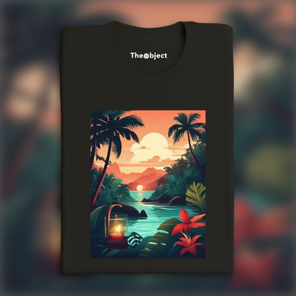 T-Shirt - Tropical Jungle, Candle - 4235799676