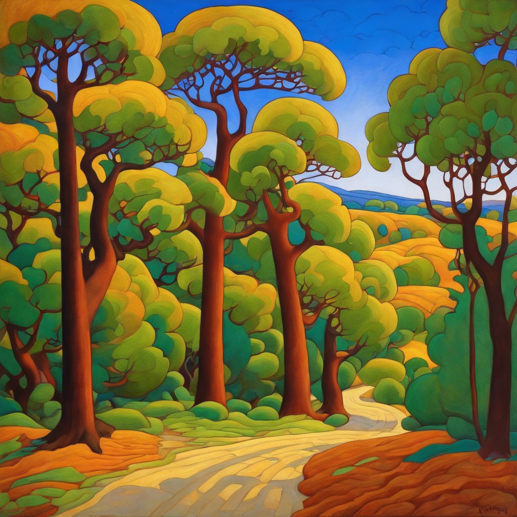 Affiche - Paul Ranson, Arbres - 3522927562