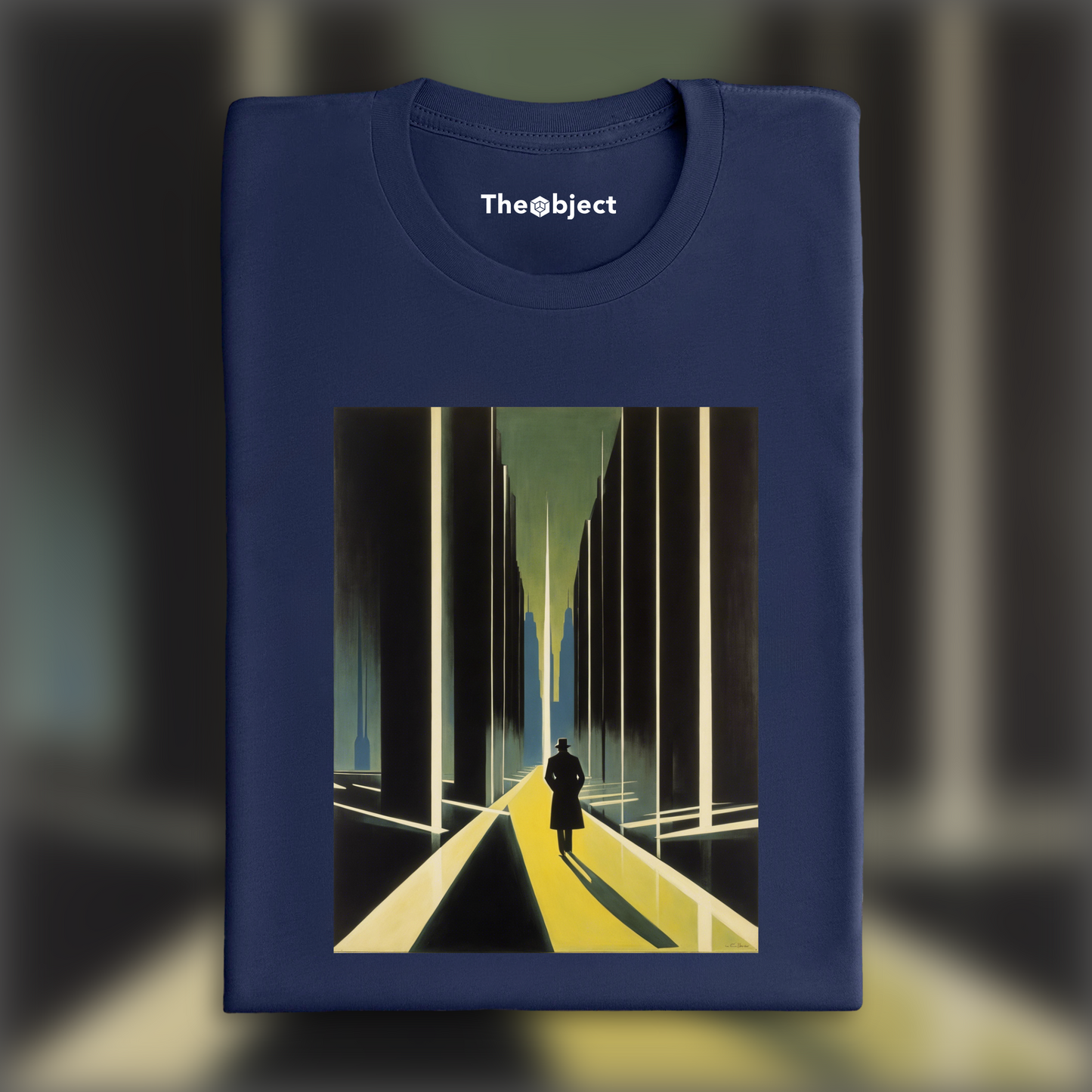 T-Shirt - Belgian symbolism with haunting solitude, Futuristic city - 321133556