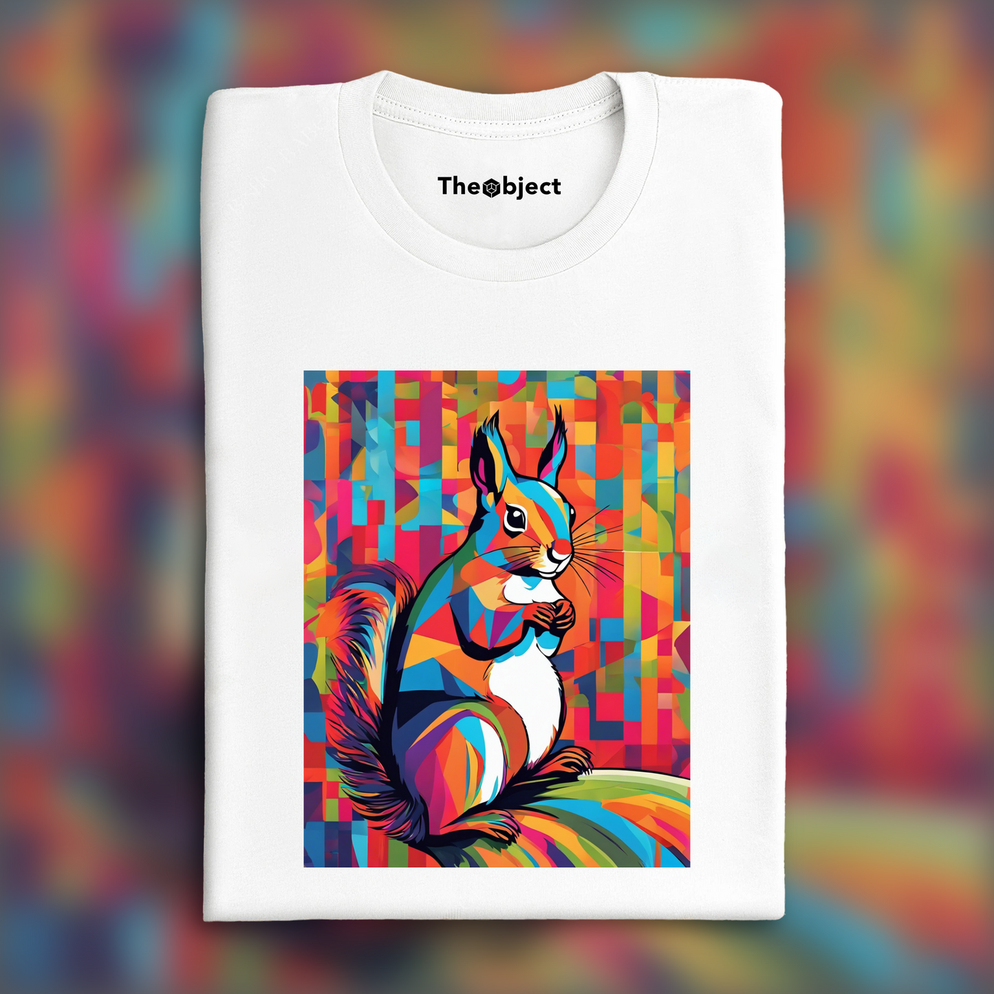 T-Shirt - Neo-pop art, Squirrel - 518226135