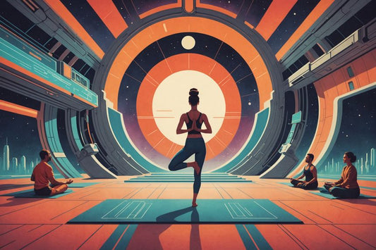 Image - Retro future, Yoga - 2642892099