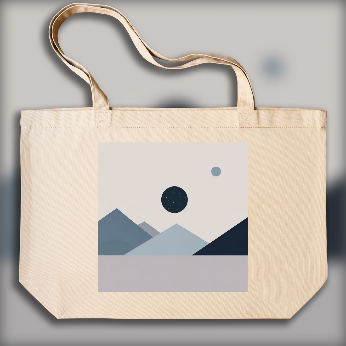 Tote bag - Minimalist abstract art, Astronomy - 2846385503