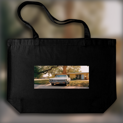 Tote bag - American realistic photography, mid-20th century, Ghost - 2717523913