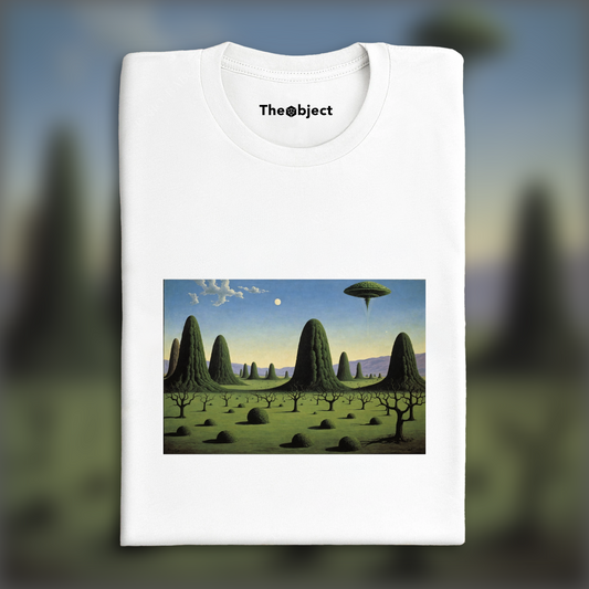 T-Shirt - Belgian surrealism, Exoplanet landscape - 932240764