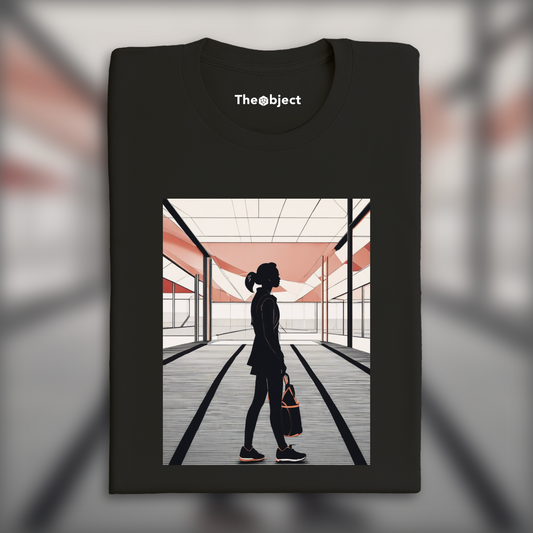 T-Shirt - neo minimalism, tennis - 2360650374