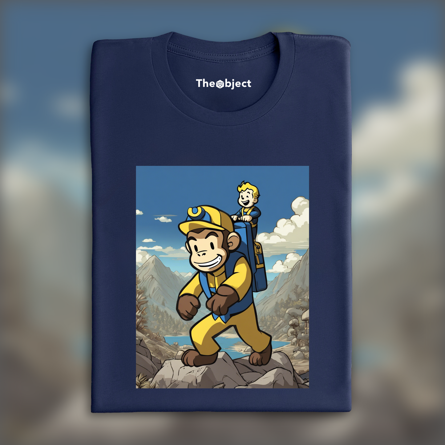 T-Shirt - Fallout atmosphere (video game), Monkey - 3535481988