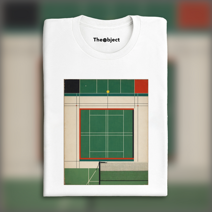 T-Shirt - Art Bauhaus, Court de tennis - 161506091