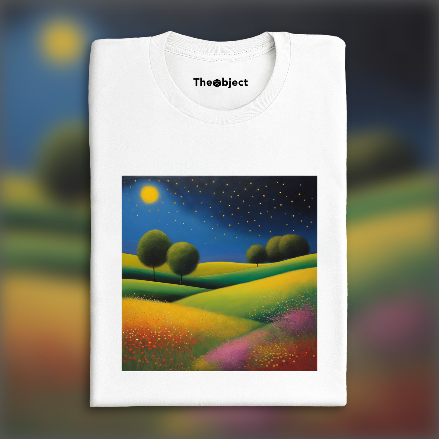 T-Shirt - Scottish Abstract Expressionism Painting, Fleur - 3656662608