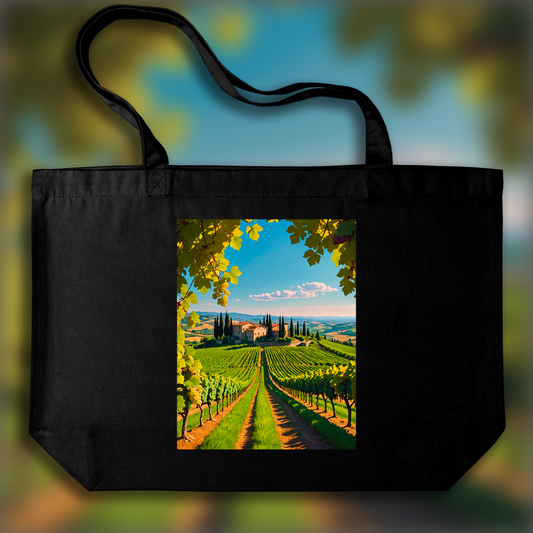 Tote bag - Vignoble en Toscane - 2647642246