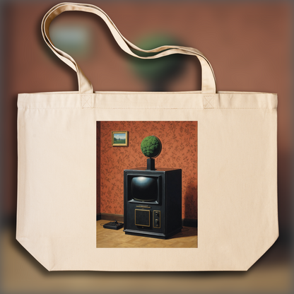 Tote bag - Surréalisme belge, Console de jeu vidéo - 2010909253