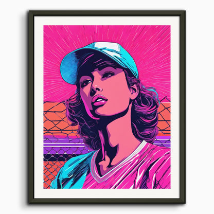 Poster: Vaporwave, Tennis