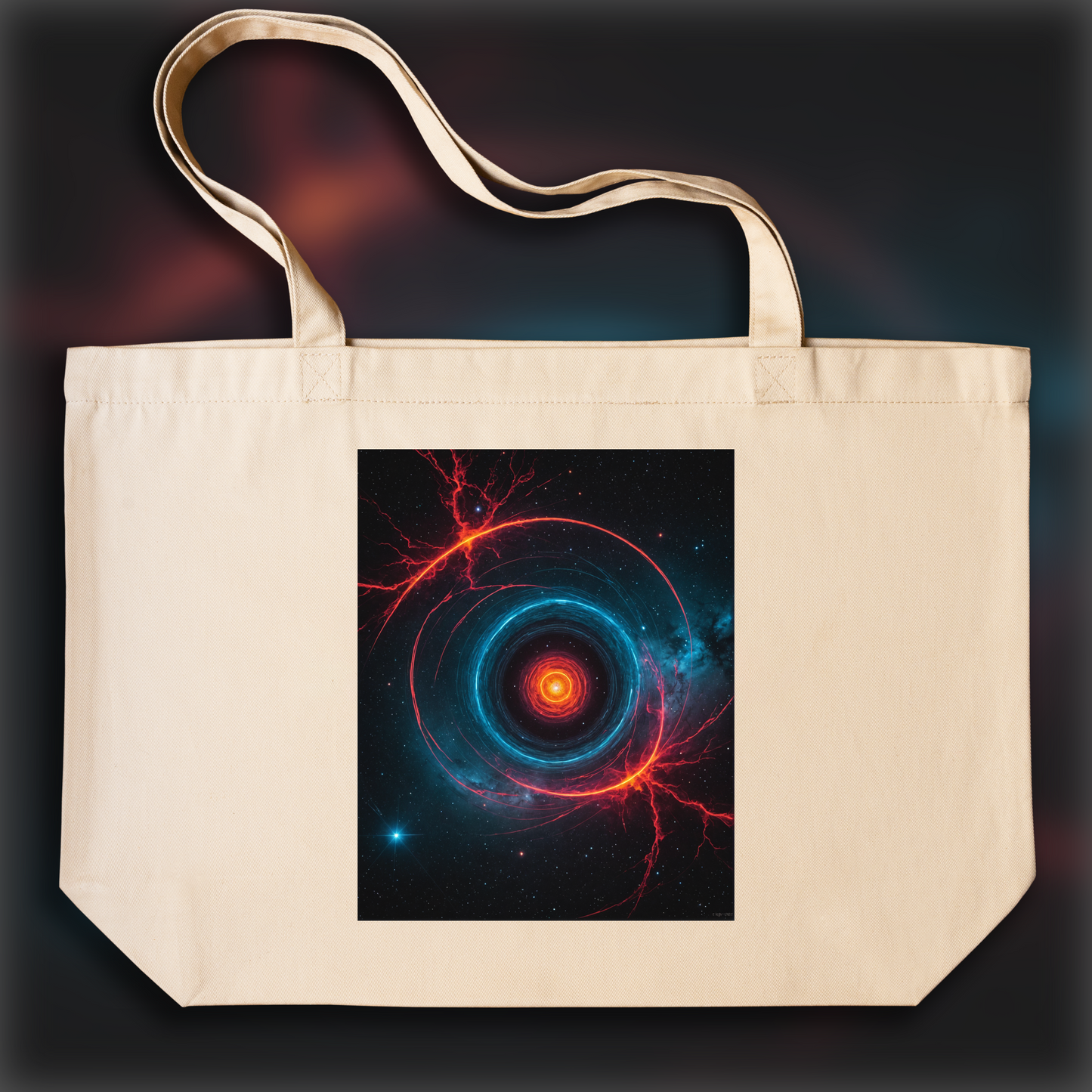 Tote bag - Néon luminescent photolab, Astronomie - 2835976822