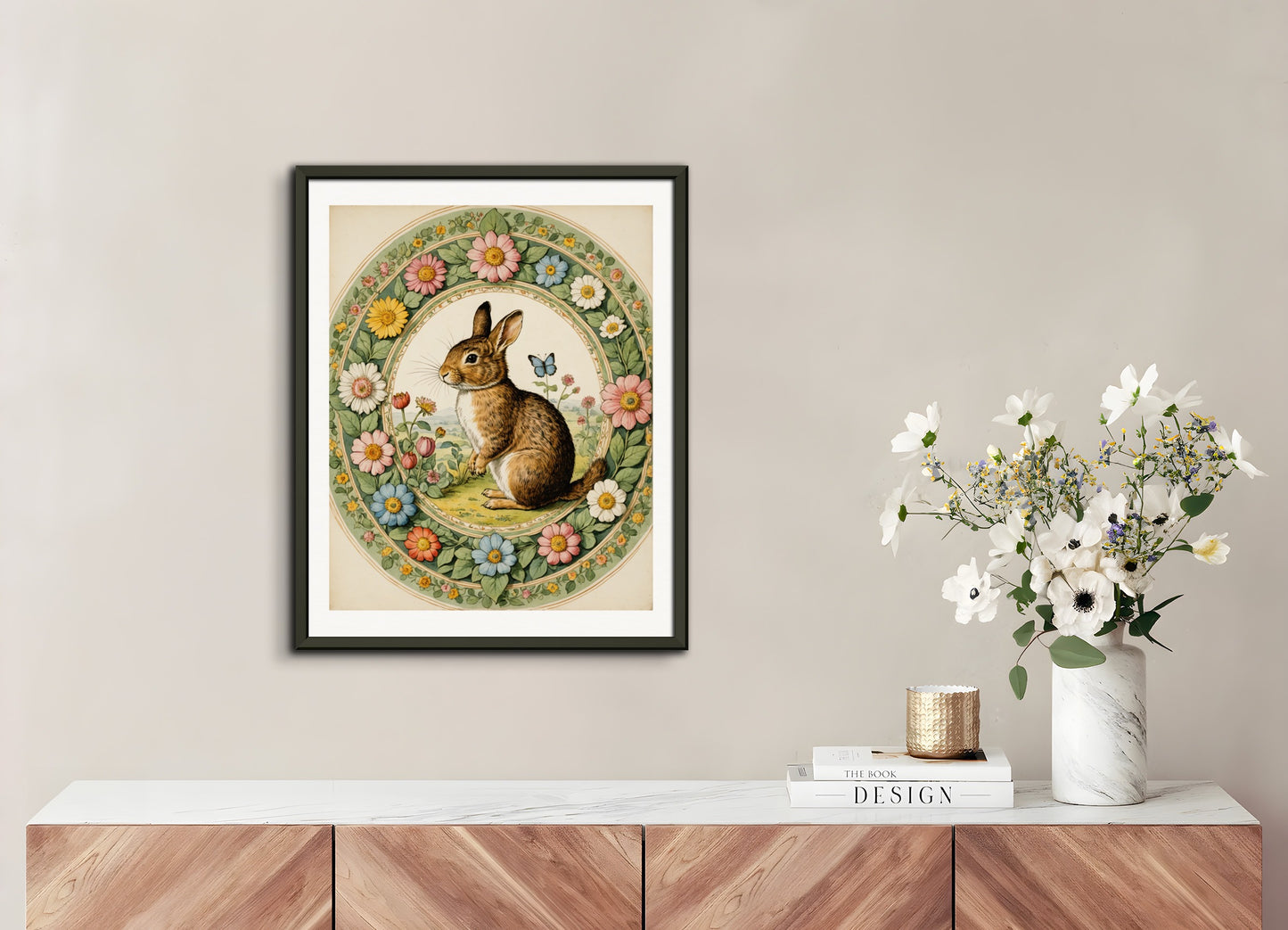 Poster with metal frame: Beatrix Potter, 