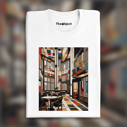 T-Shirt - Art Bauhaus, Coffee - 1422105964