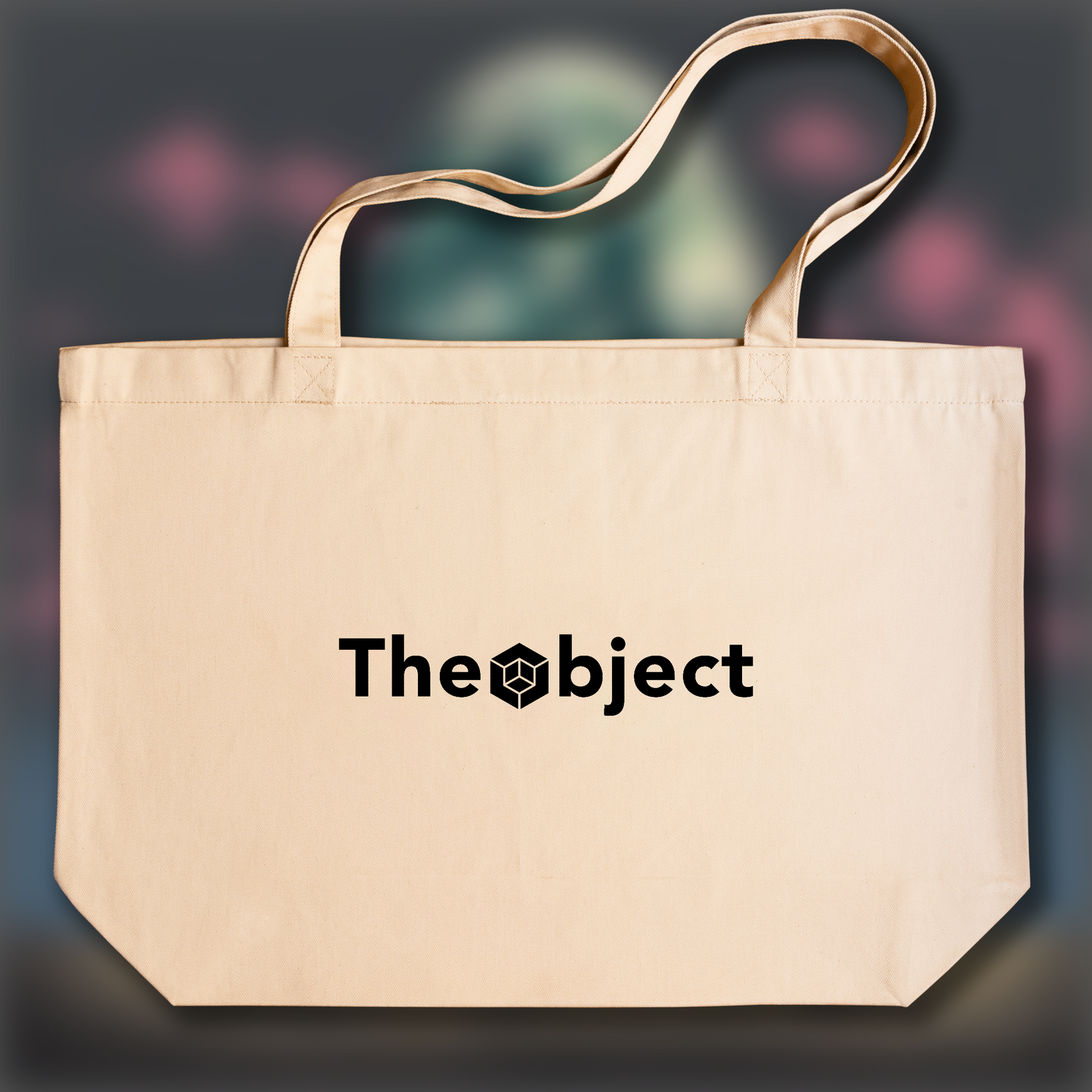 Tote bag - Provocative street art with dark humor and subversive messages, Moon and clouds - 150046042