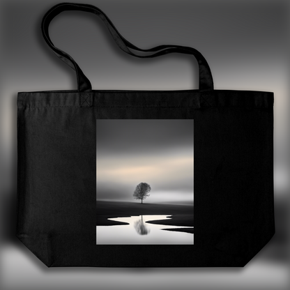 Tote bag - LONELINESS" REVERBERATION , Landscape - 1700351576