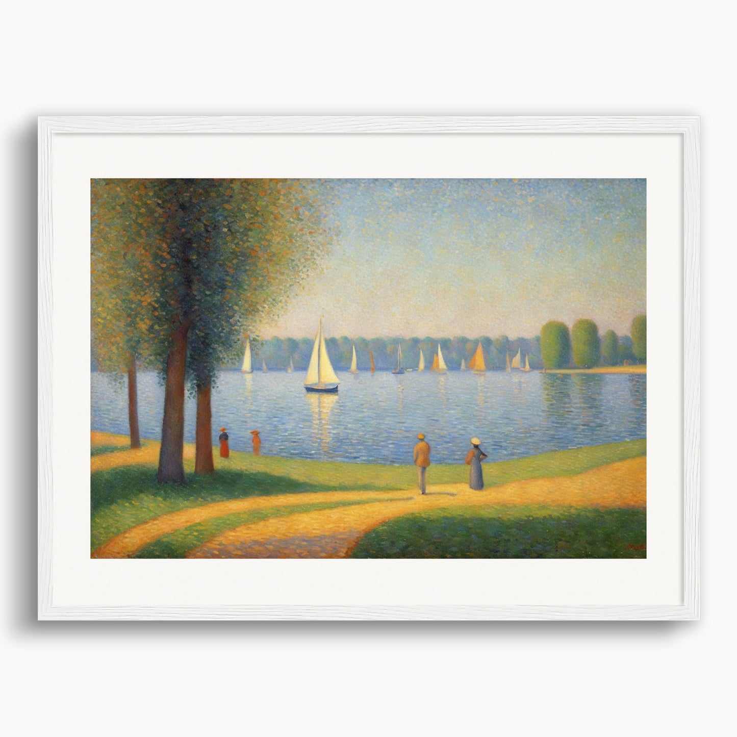 Poster: Georges Seurat, Lake